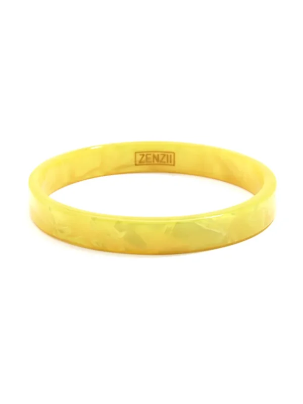 All-Over Acetate Bangle Bracelet | ZENZII Outlet