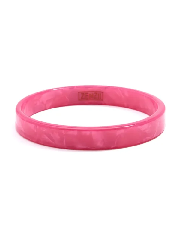 All-Over Acetate Bangle Bracelet | ZENZII Outlet