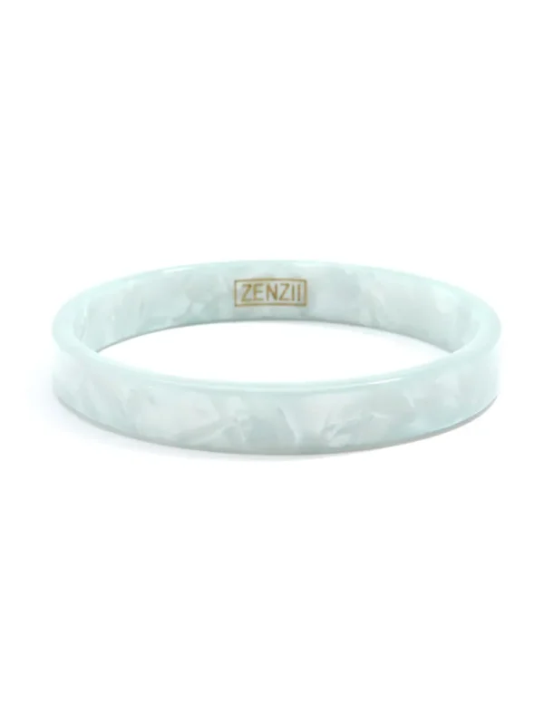 All-Over Acetate Bangle Bracelet | ZENZII Outlet