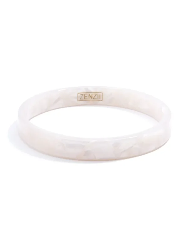 All-Over Acetate Bangle Bracelet | ZENZII Outlet