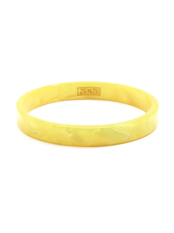 All-Over Acetate Bangle Bracelet | ZENZII Outlet