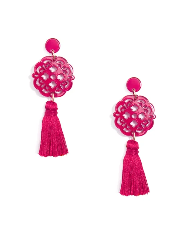 Allure Tassel Drop Earring | ZENZII Discount
