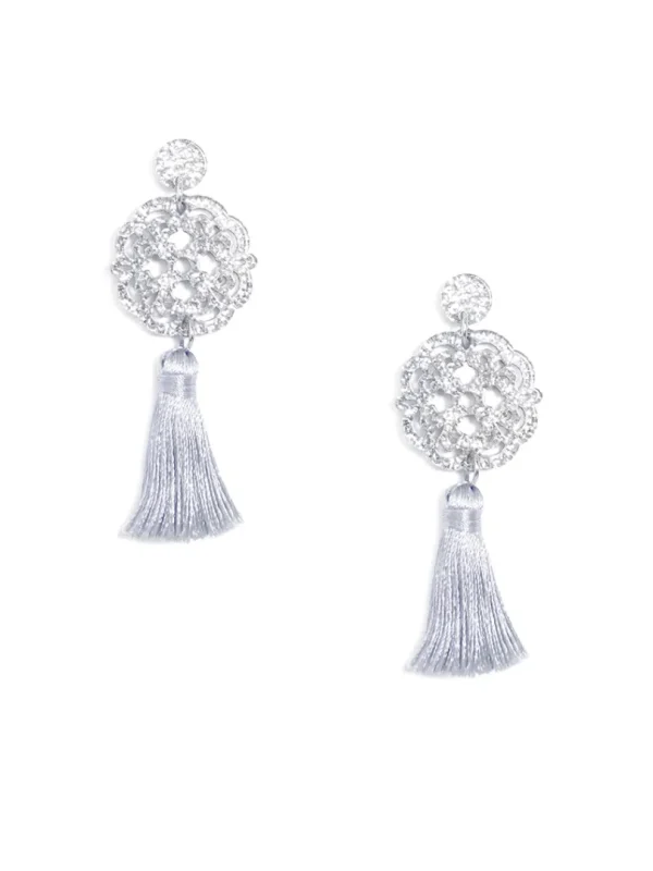 Allure Tassel Drop Earring | ZENZII Discount