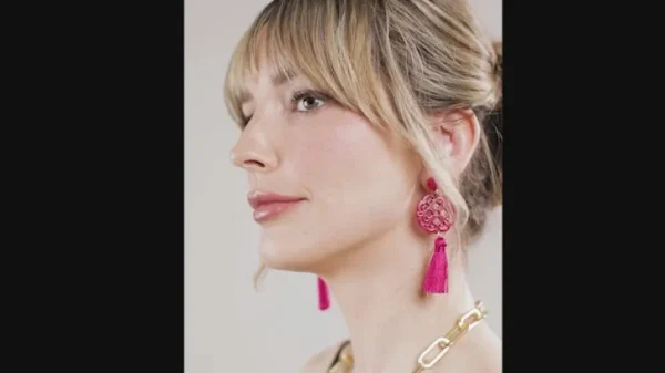 Allure Tassel Drop Earring | ZENZII Discount