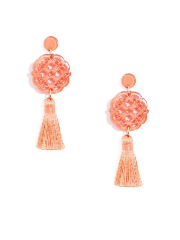 Allure Tassel Drop Earring | ZENZII Discount
