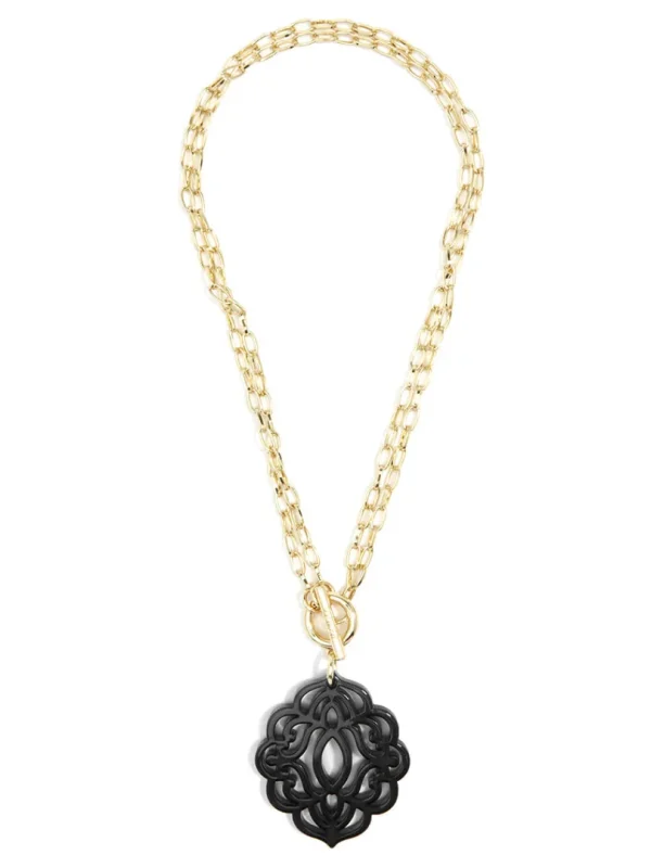 Baroque Pendant Necklace | ZENZII Clearance