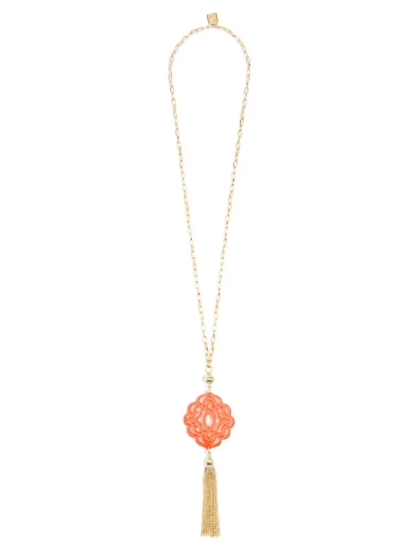 Baroque Tassel Necklace | ZENZII Outlet