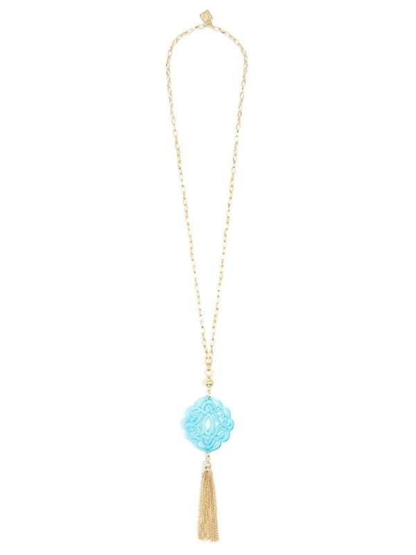 Baroque Tassel Necklace | ZENZII Outlet