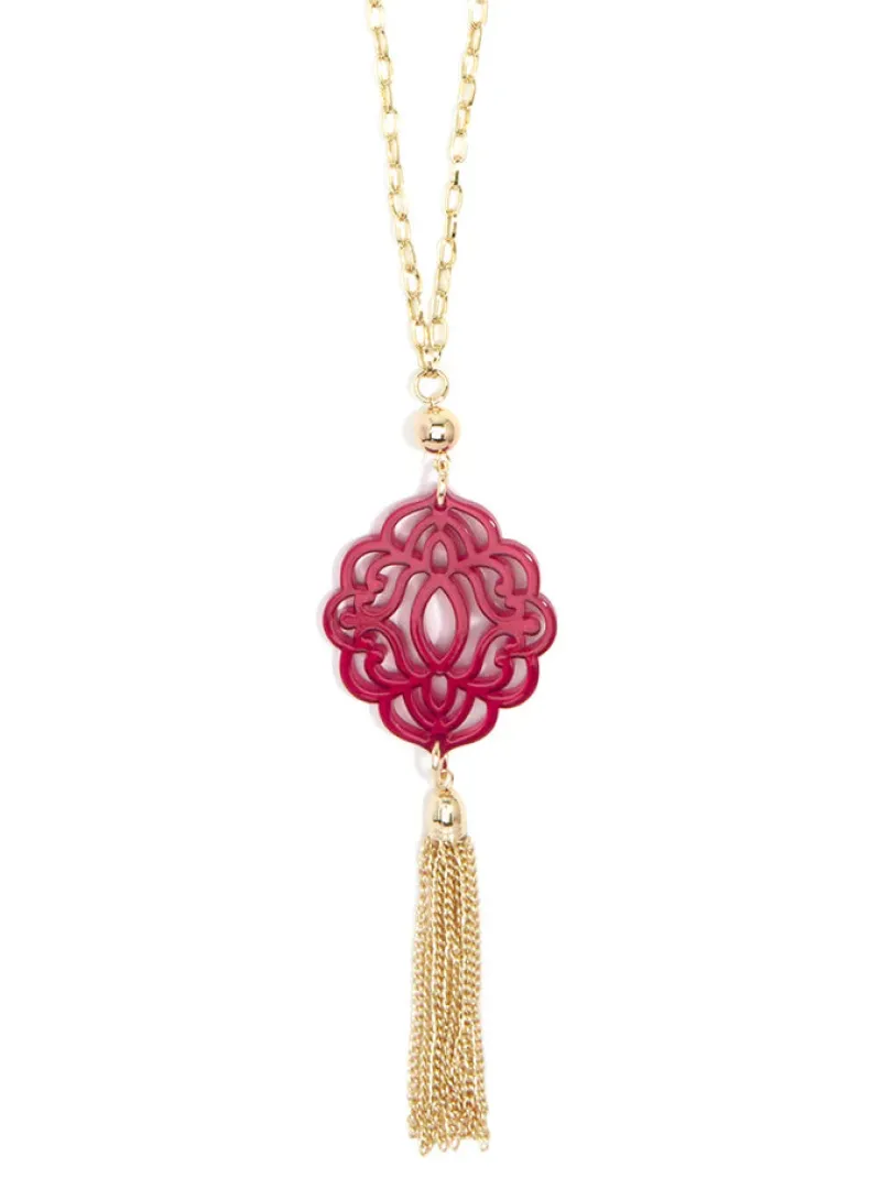 baroque_tassel_necklace_21.webp Baroque Tassel Necklace | ZENZII Outlet