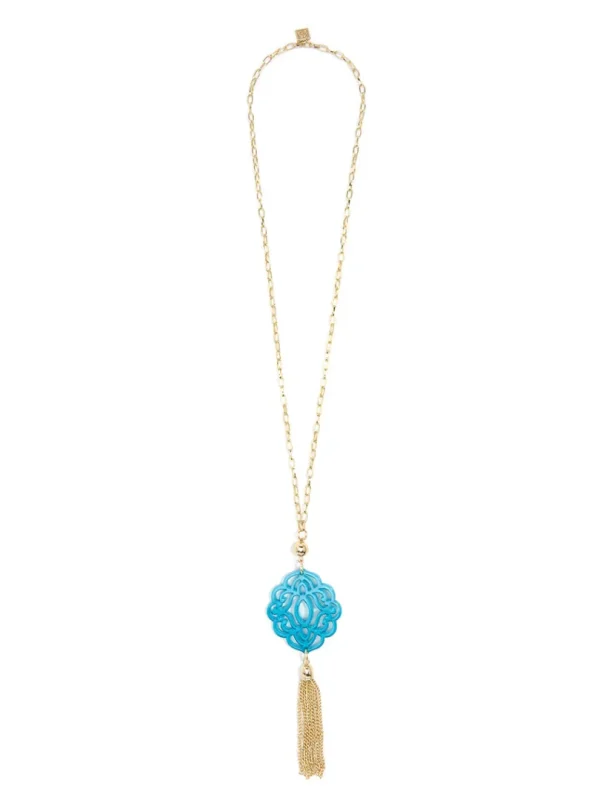 Baroque Tassel Necklace | ZENZII Outlet