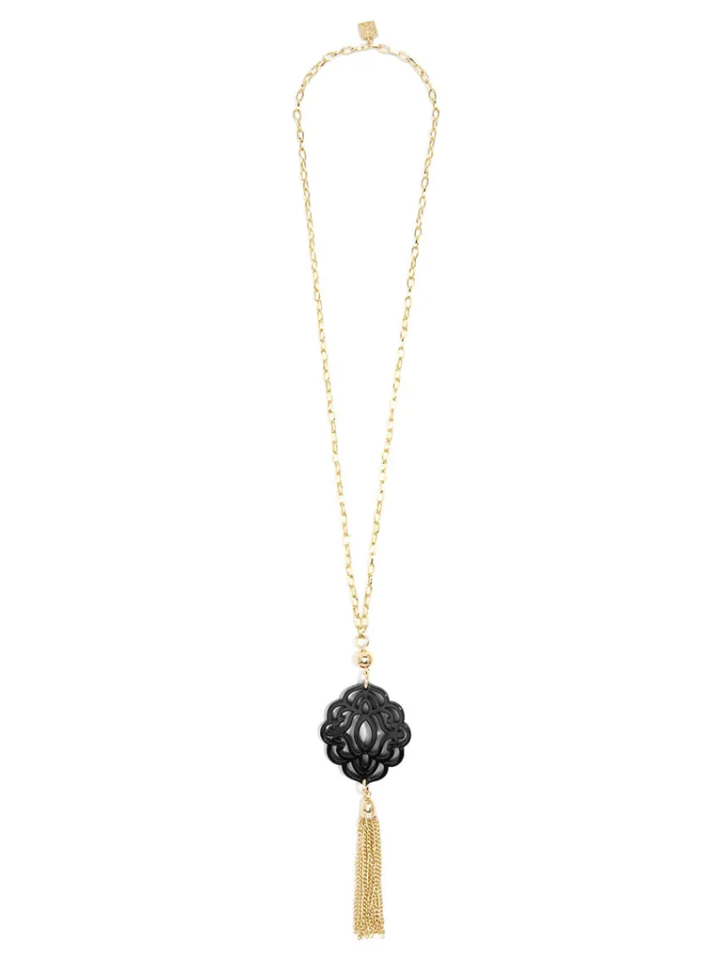 baroque_tassel_necklace_25.webp Baroque Tassel Necklace | ZENZII Outlet