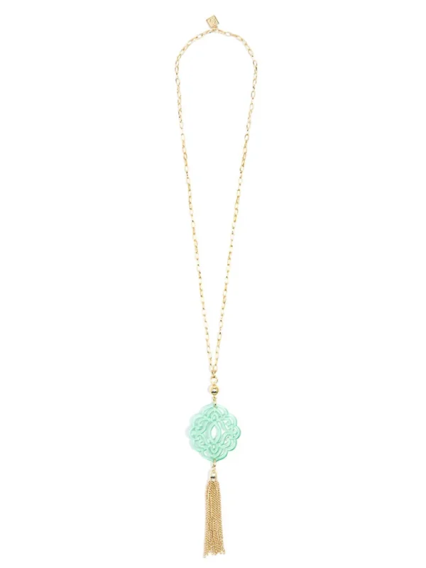 Baroque Tassel Necklace | ZENZII Outlet