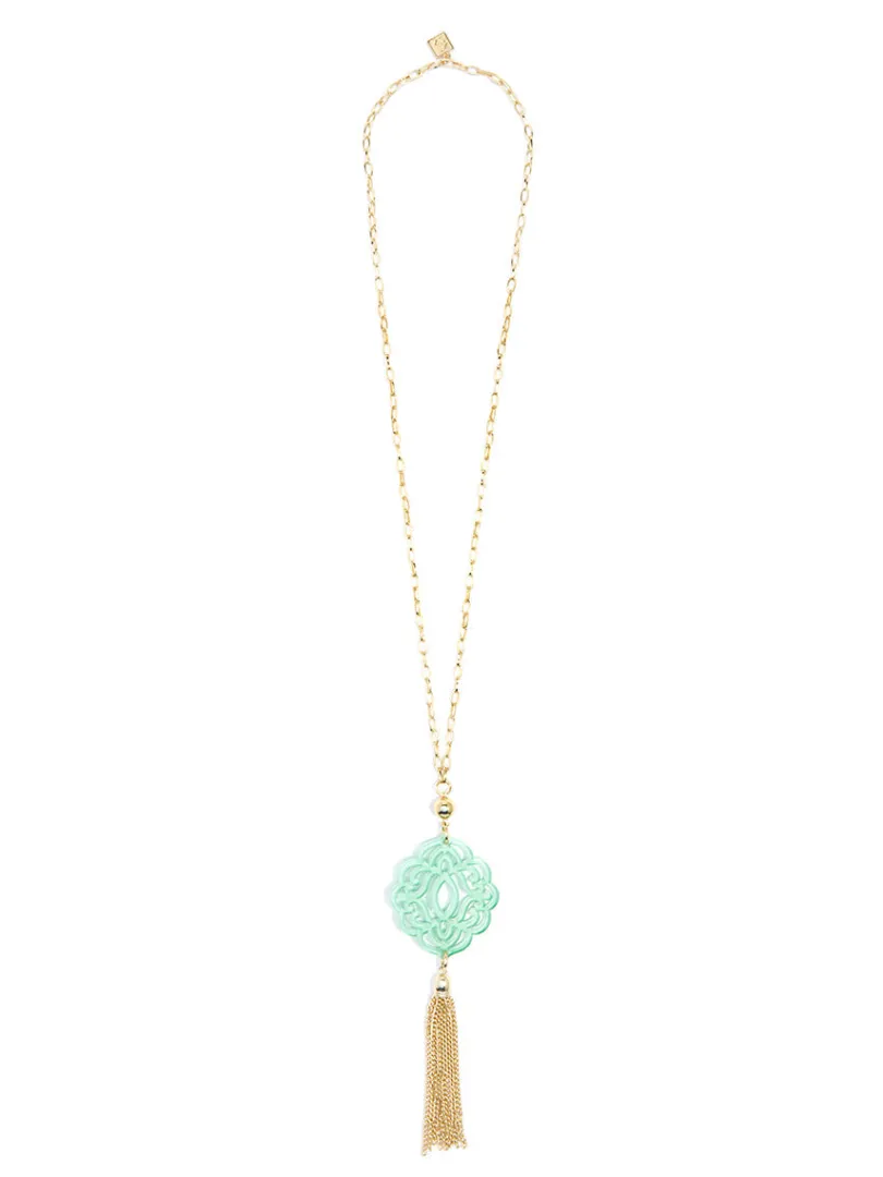 baroque_tassel_necklace_5.webp Baroque Tassel Necklace | ZENZII Outlet