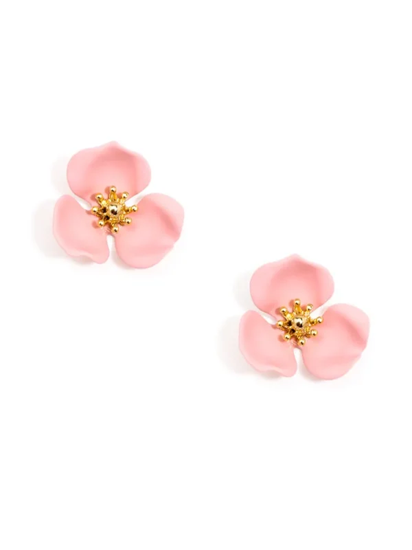 Blooming Lotus Stud Earring | ZENZII Best