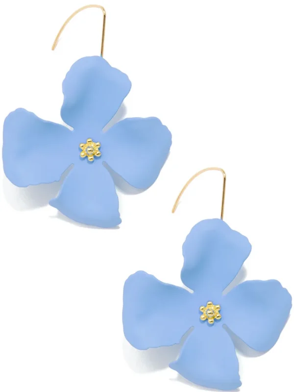 Camilla Floral Threader Earring | ZENZII Discount