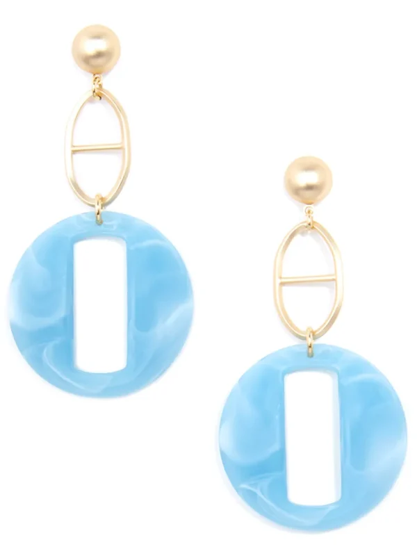 Cloud Link and Mariner Drop Earring | ZENZII Best