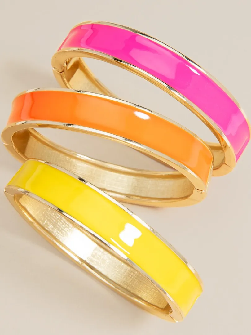 Color Me Happy Bangle Bracelet | ZENZII Discount