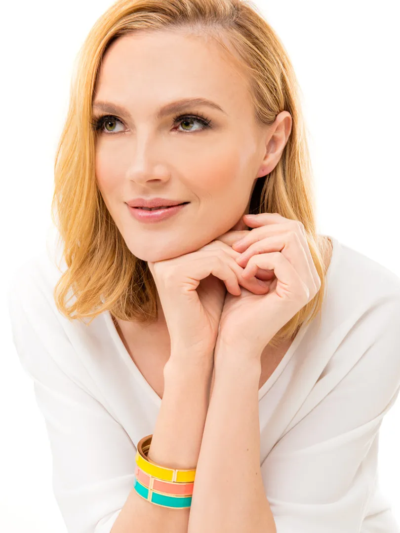 Color Me Happy Bangle Bracelet | ZENZII Discount