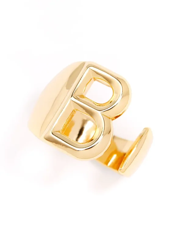 Emma Initial Ring | ZENZII Online