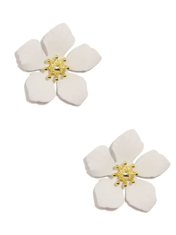 Eve Flower Stud Earring | ZENZII Discount