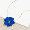 Flower And Ring Pendant Necklace | ZENZII Fashion
