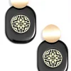 Heather Emblem Drop Earring | ZENZII Fashion