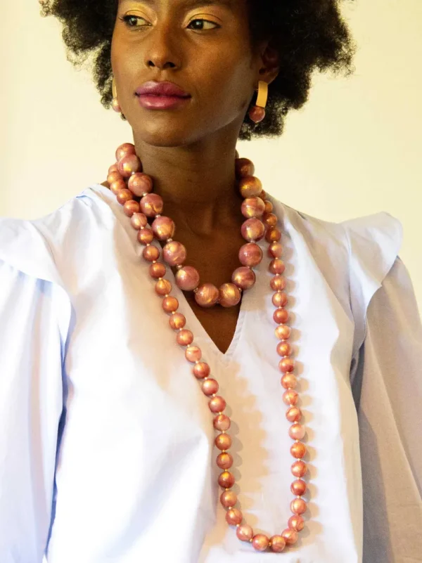 Iris Long Necklace | ZENZII Hot