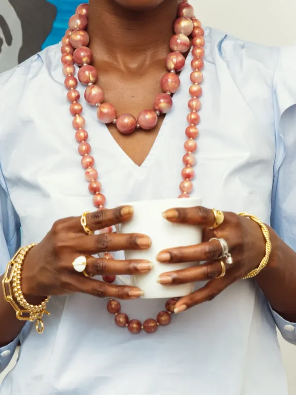 Iris Long Necklace | ZENZII Hot