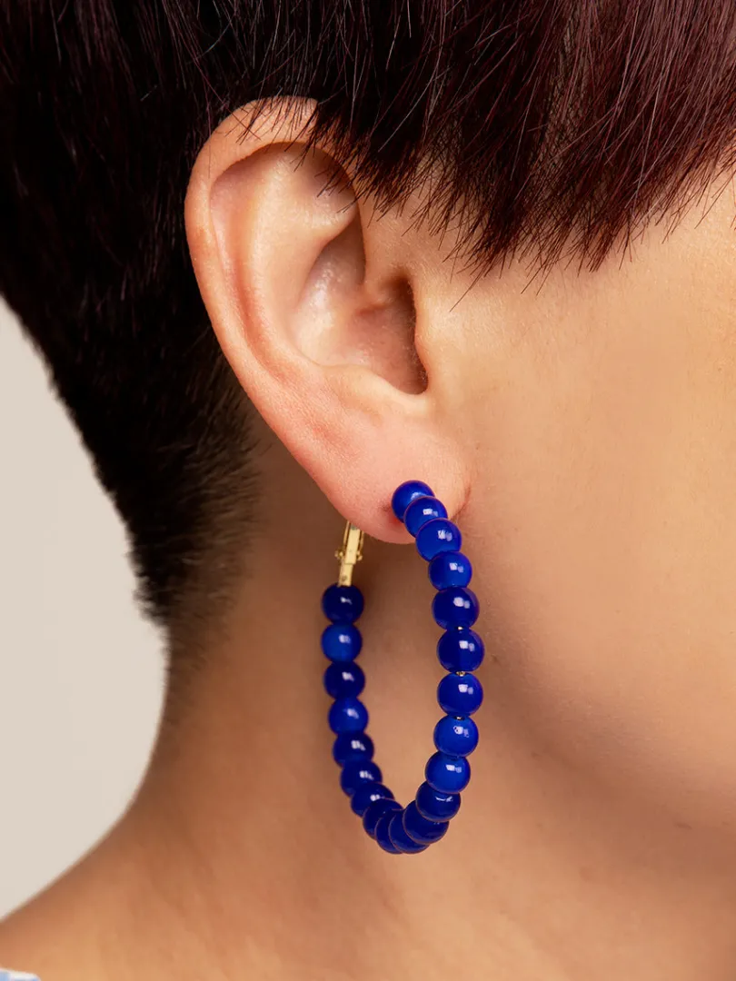 layla_beaded_hoop_earring_2.webp Layla Beaded Hoop Earring | ZENZII Fashion