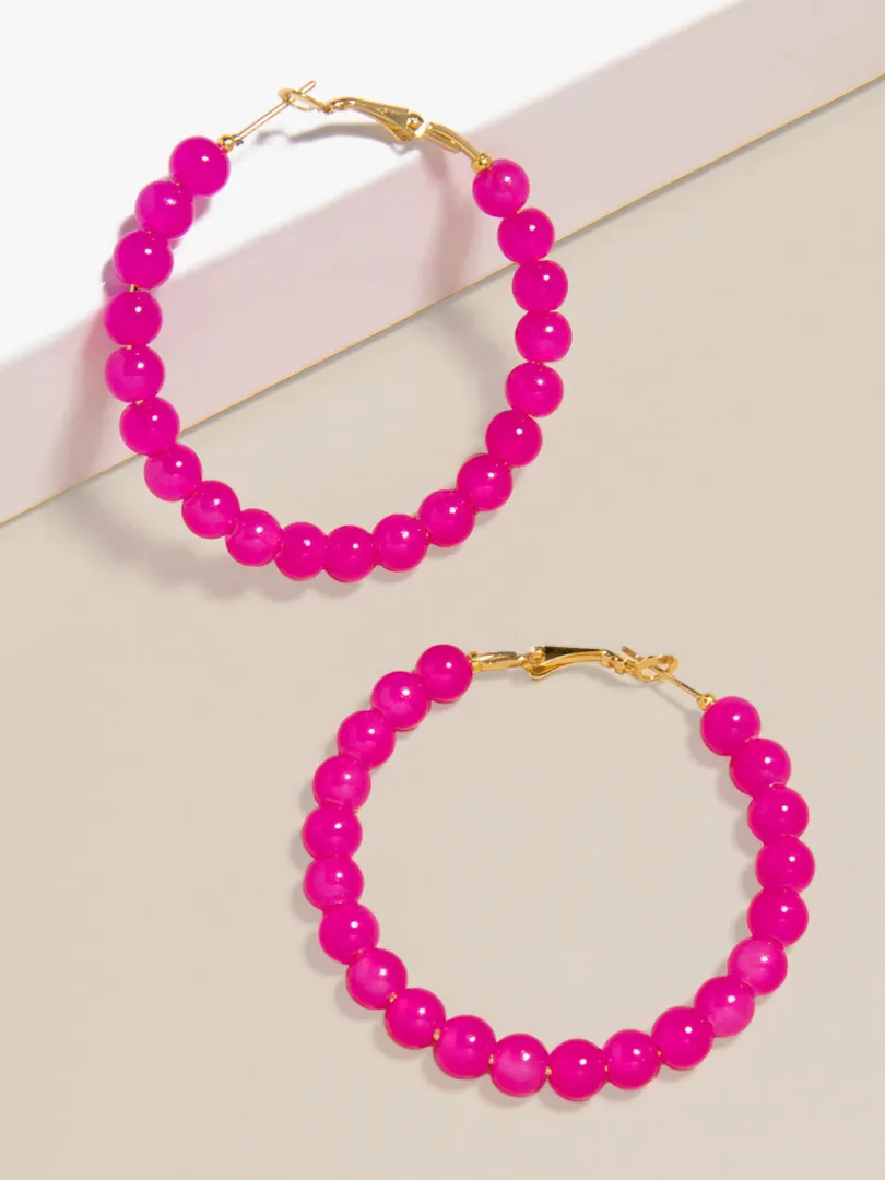 layla_beaded_hoop_earring_4.webp Layla Beaded Hoop Earring | ZENZII Fashion