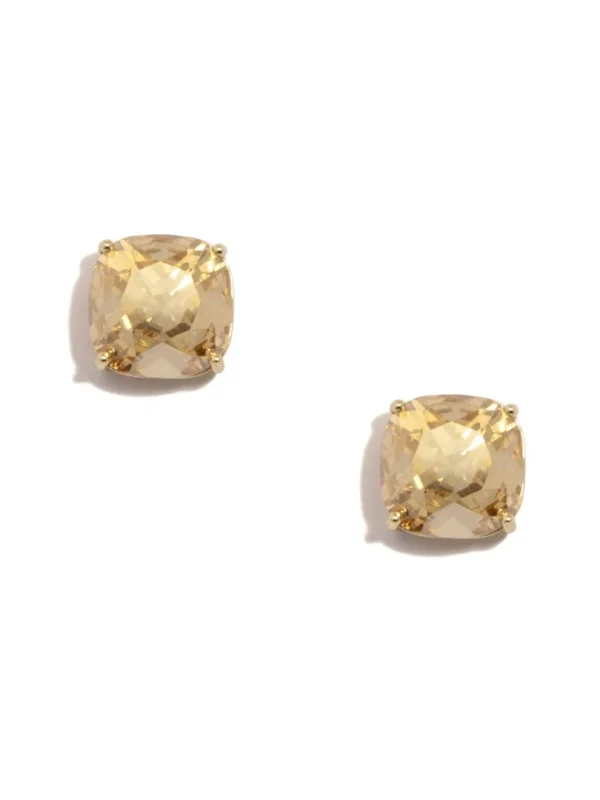 Luna Crystal Stud Earring | ZENZII Sale