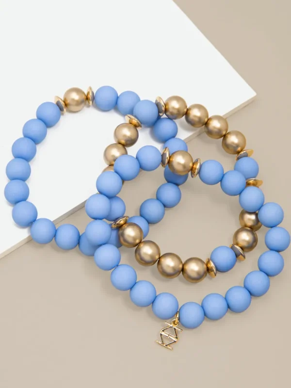 Make It Happen Matte Beaded Bracelet | ZENZII Outlet
