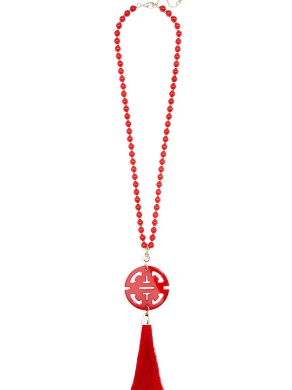 Nellie Tassel Pendant Necklace | ZENZII Best