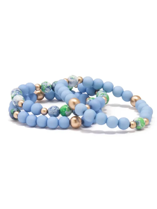 Nora Three Strand Beaded Bracelet | ZENZII Best