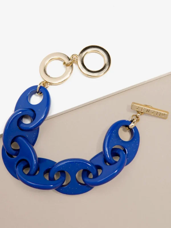 Resin Links Toggle Bracelet | ZENZII Sale