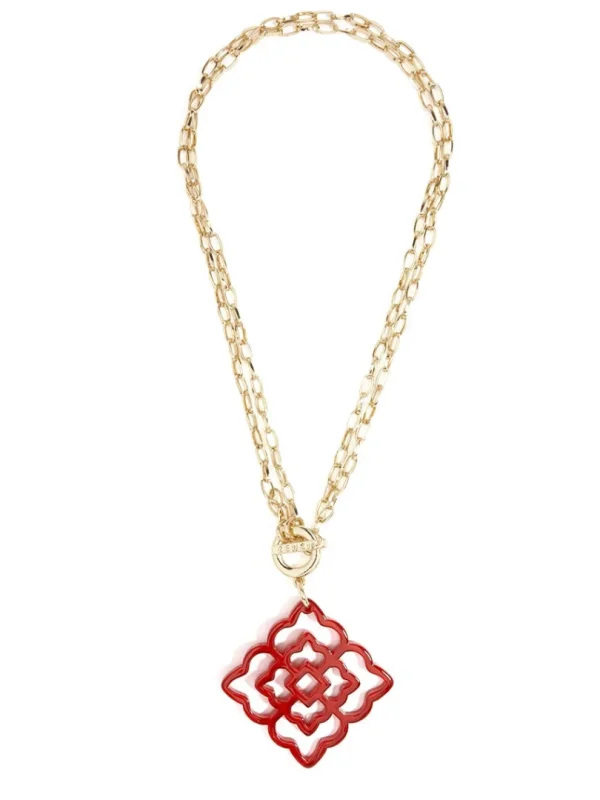 Rose Pendant Necklace | ZENZII Hot