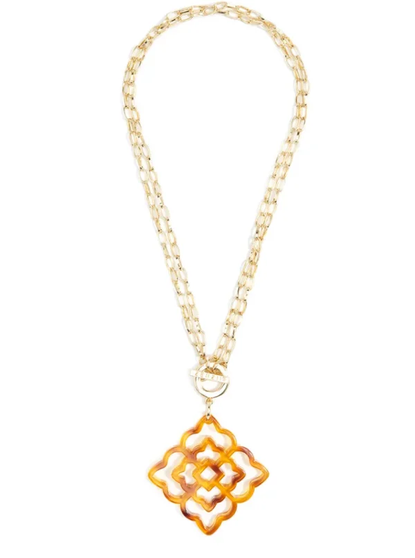 Rose Pendant Necklace | ZENZII Hot