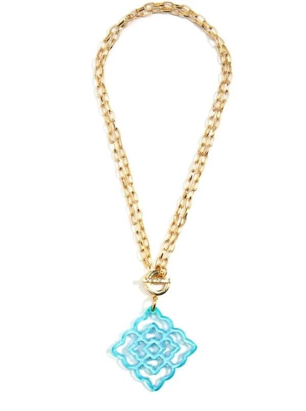 Rose Pendant Necklace | ZENZII Hot
