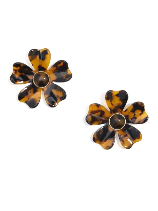 Tortoise Blossom Earring | ZENZII Discount
