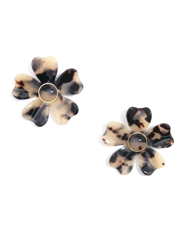 Tortoise Blossom Earring | ZENZII Discount
