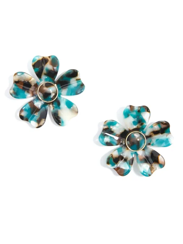 Tortoise Blossom Earring | ZENZII Discount