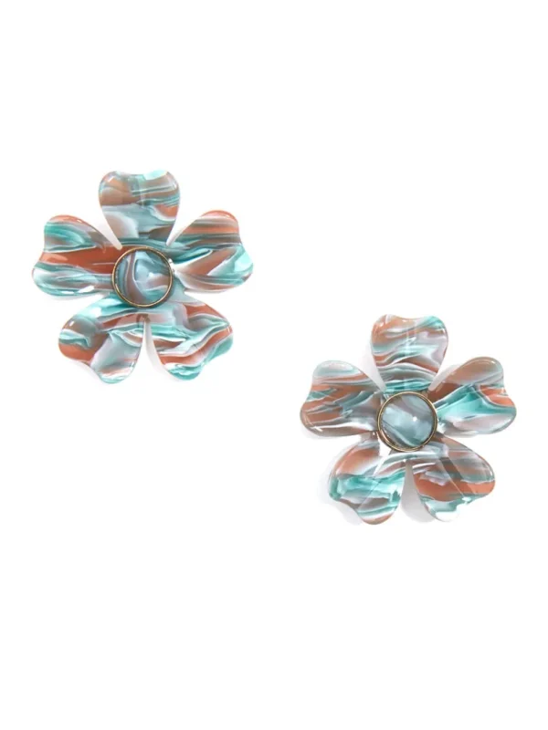 Tortoise Blossom Earring | ZENZII Discount