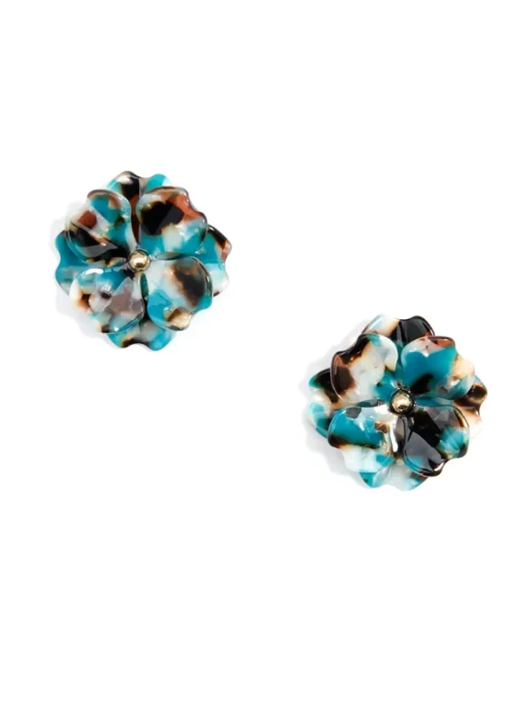 Tortoise Peony Earring | ZENZII New
