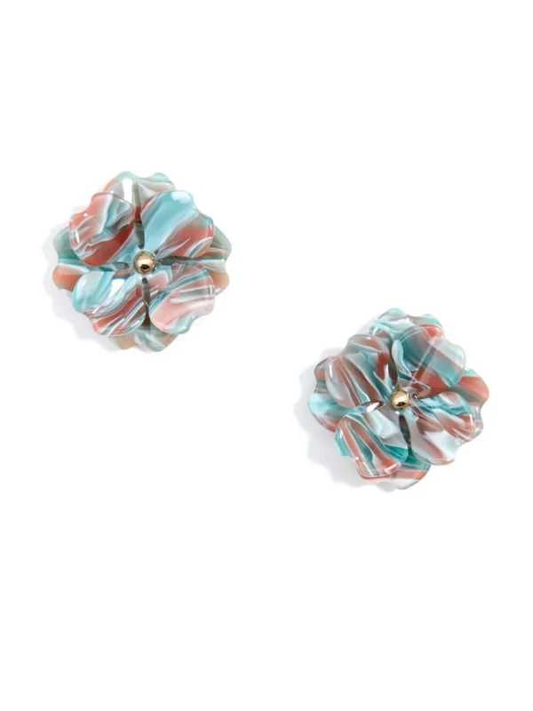 Tortoise Peony Earring | ZENZII New