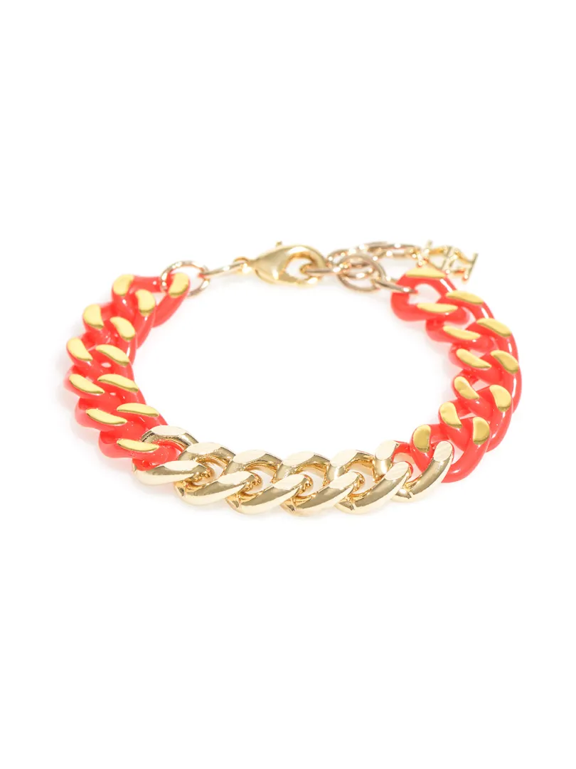 Touch Of Color Chain Bracelet | ZENZII Hot