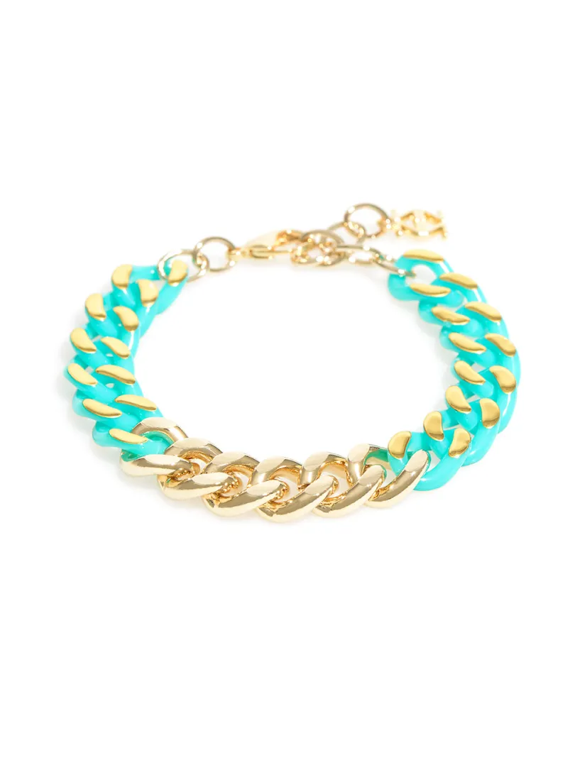Touch Of Color Chain Bracelet | ZENZII Hot