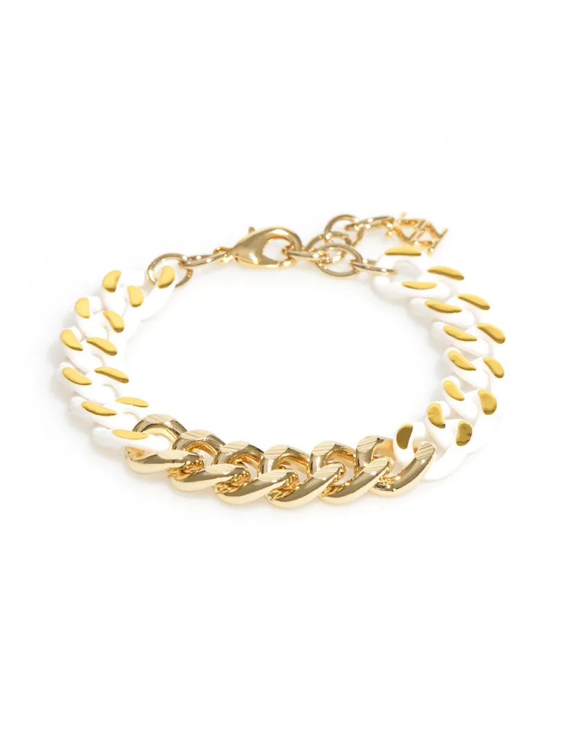 Touch Of Color Chain Bracelet | ZENZII Hot