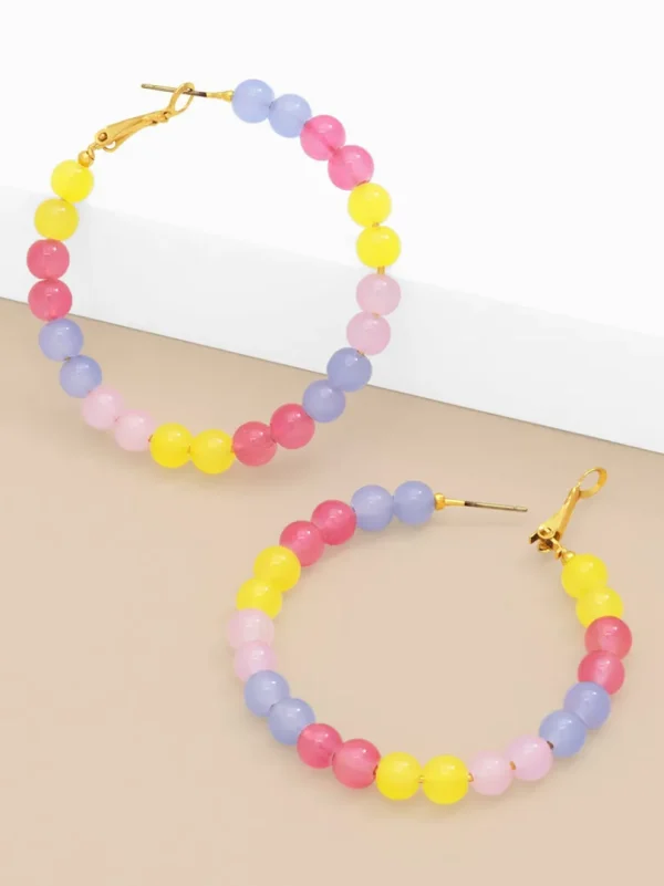 Zoe Hoop Earring | ZENZII Hot